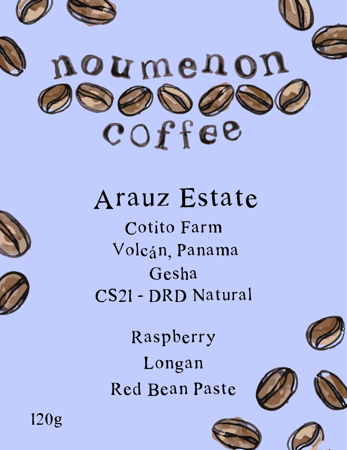 Panama- Arauz Estate CS21 Gesha - DRD Natural Process